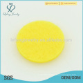 Wholesale diffuser lockets pads,yellow pads,essential oil pendant pads